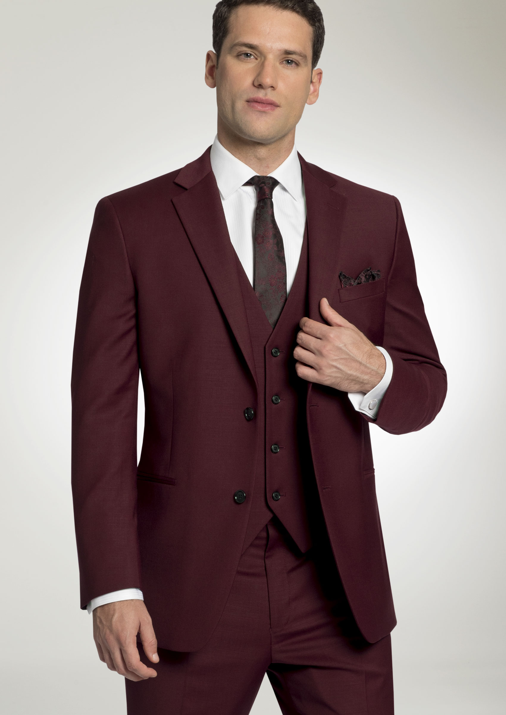 Bruno Magli Bruno Cranberry Suit